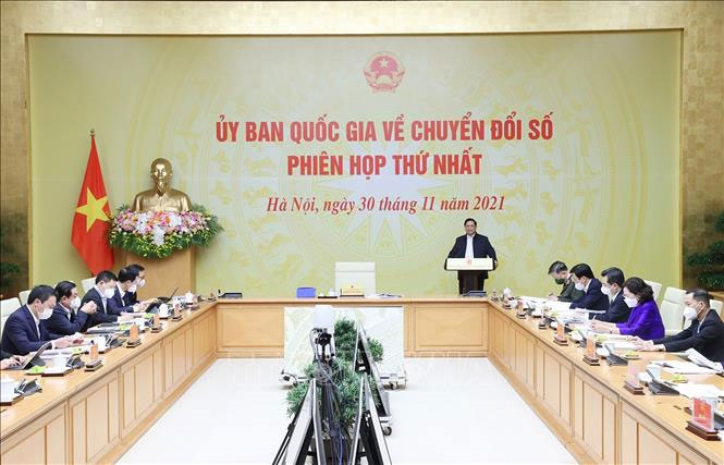 Phiên họp thứ Nhất của Ủy ban Quốc gia về chuyển đổi số